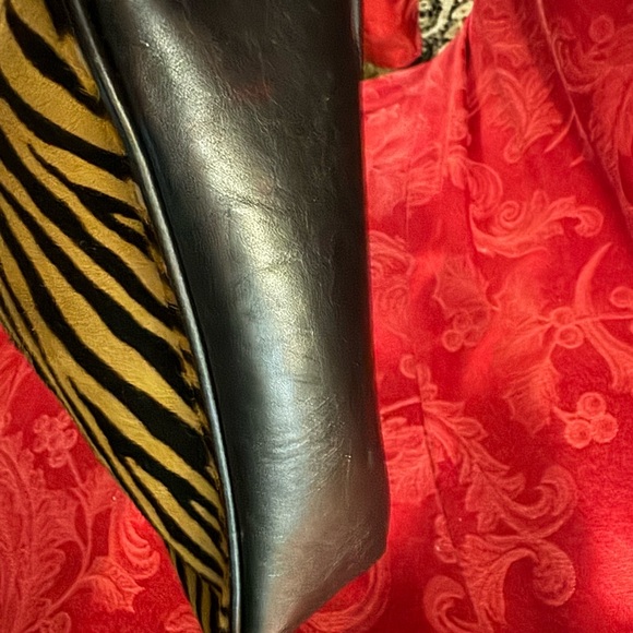 Ann Taylor Animal Print Small Bag Good Condition - Picture 5 of 8